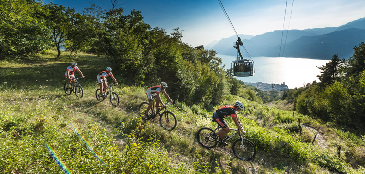 Der Monte Baldo und die Seilbahn